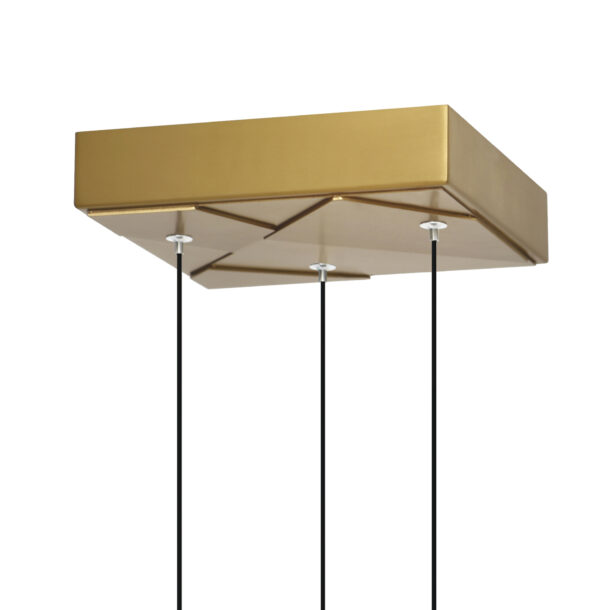 Valira Integrated LED Brass Mini Pendant - Image 4