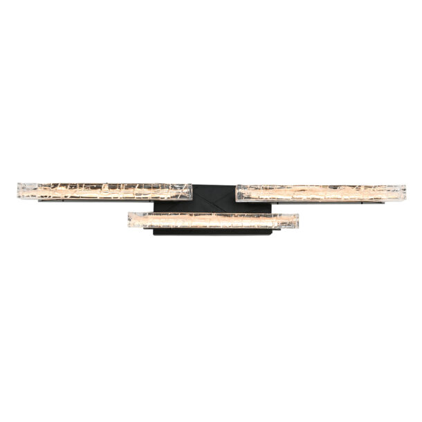 Valira Integrated LED Black Vanity Light - Image 2