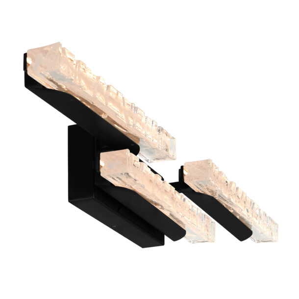 Valira Integrated LED Black Vanity Light - Image 3