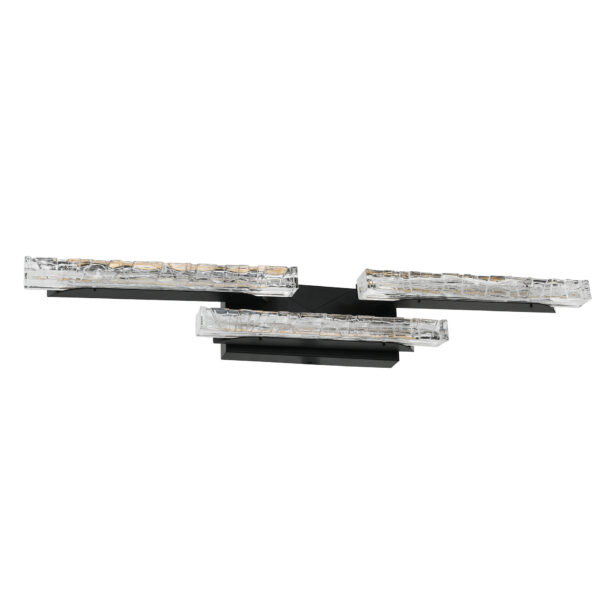 Valira Integrated LED Black Vanity Light - Image 4
