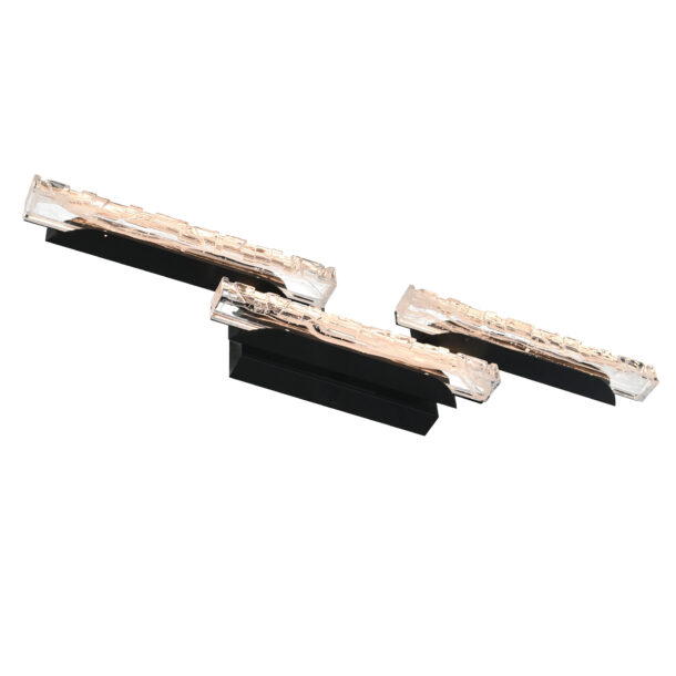 Valira Integrated LED Black Vanity Light - Image 5