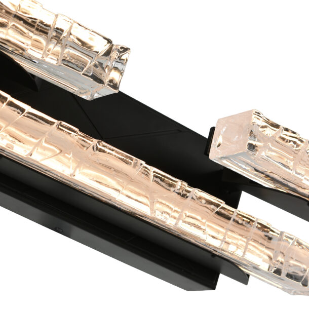 Valira Integrated LED Black Vanity Light - Image 6