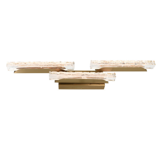 Valira Integrated LED Brass Vanity Light - Image 3