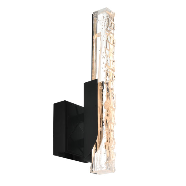 Valira Integrated LED Black Wall Light - Image 3
