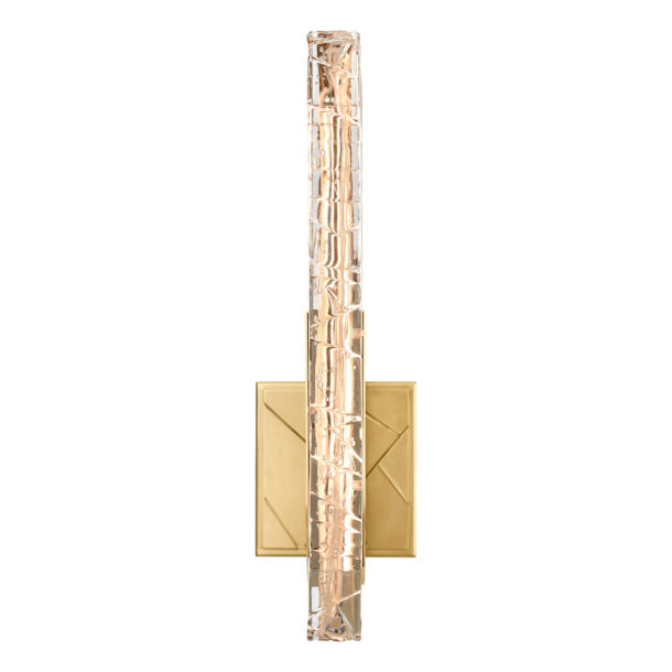 Valira Integrated LED Brass Wall Light - Image 2