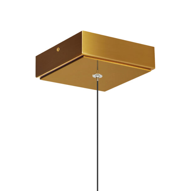 Lava Integrated LED Brass Mini Pendant - Image 7
