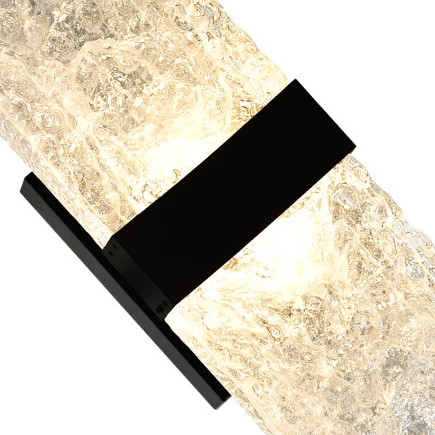Lava Integrated LED Black Wall Light - Image 4
