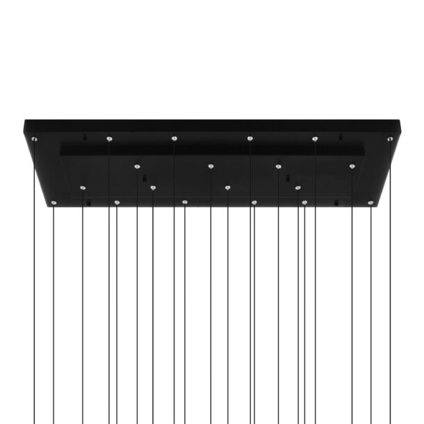 Stagger Integrated LED Black Chandelier - Image 6