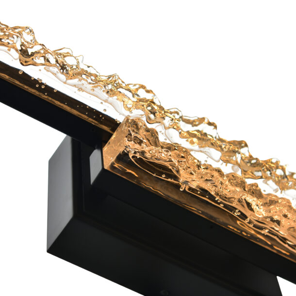 Stagger Integrated LED Black Vanity Light - Image 7