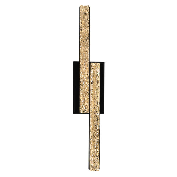 Stagger Integrated LED Black Vanity Light - Image 8
