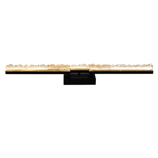 Stagger Integrated LED Black Vanity Light - Image 3