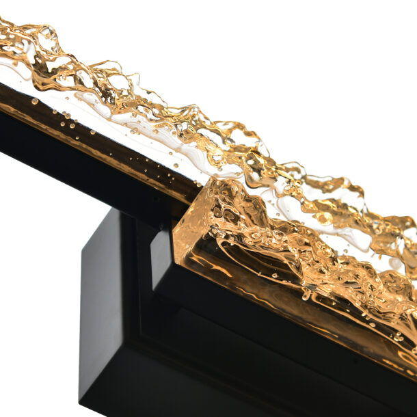 Stagger Integrated LED Black Vanity Light - Image 4