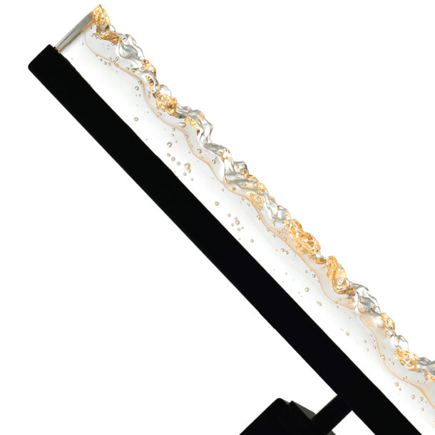 Stagger Integrated LED Black Vanity Light - Image 5