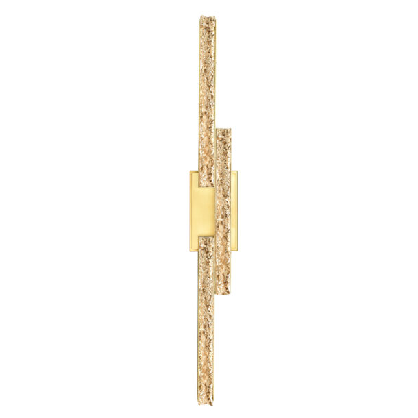 Stagger Integrated LED Brass Vanity Light - Image 3