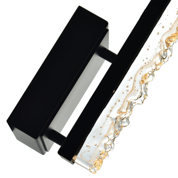 Stagger Integrated LED Black Wall Light - Image 4