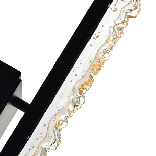 Stagger Integrated LED Black Wall Light - Image 5