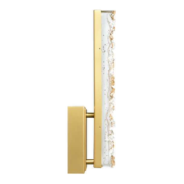 Stagger Integrated LED Brass Wall Light - Image 2