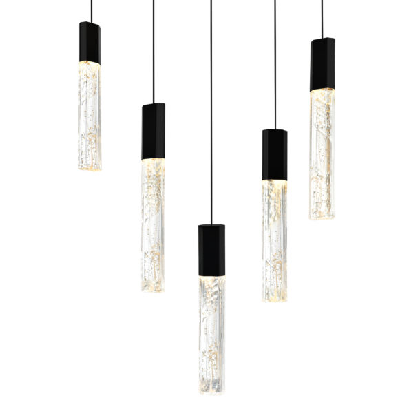 Greta Integrated LED Black Mini Pendant - Image 2