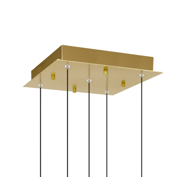 Greta Integrated LED Brass Mini Pendant - Image 5