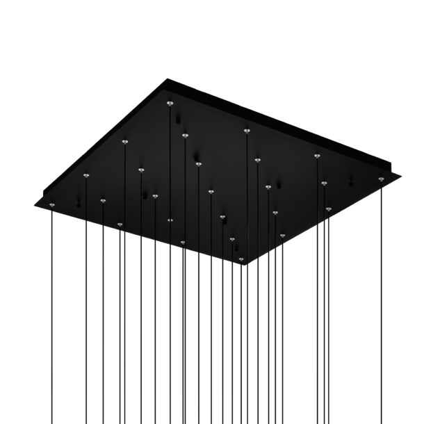 Greta Integrated LED Black Chandelier - Image 5