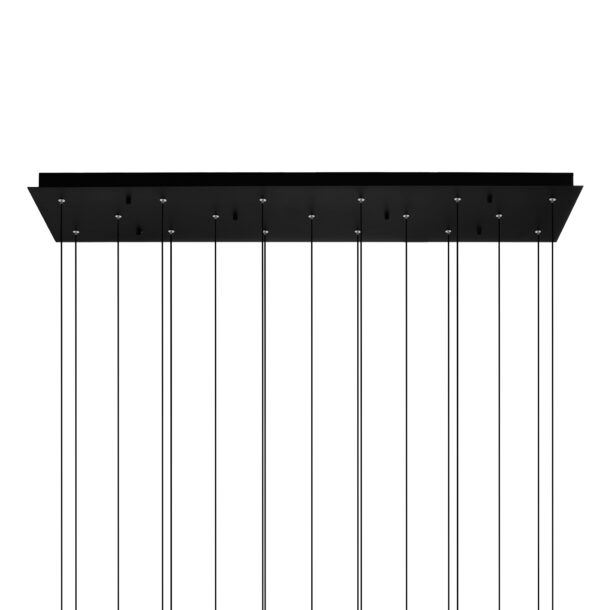 Greta Integrated LED Black Chandelier - Image 3