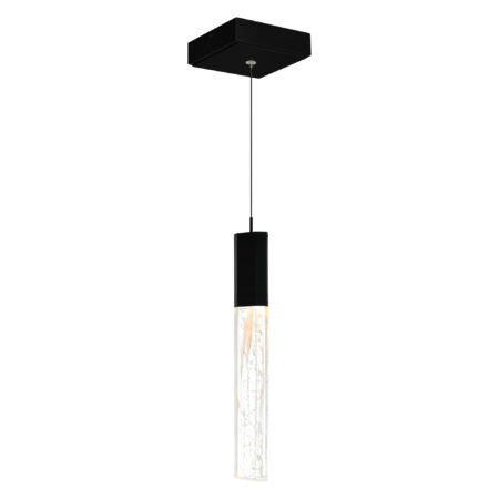 Greta Integrated LED Black Mini Pendant