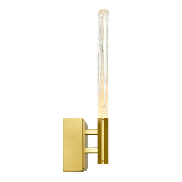 Greta Integrated LED Brass Wall Light - Image 3
