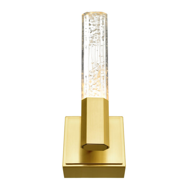 Greta Integrated LED Brass Wall Light - Image 4