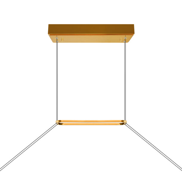 Himalayas Integrated LED Brass 49.5" Island/Pool Table Light - Image 5