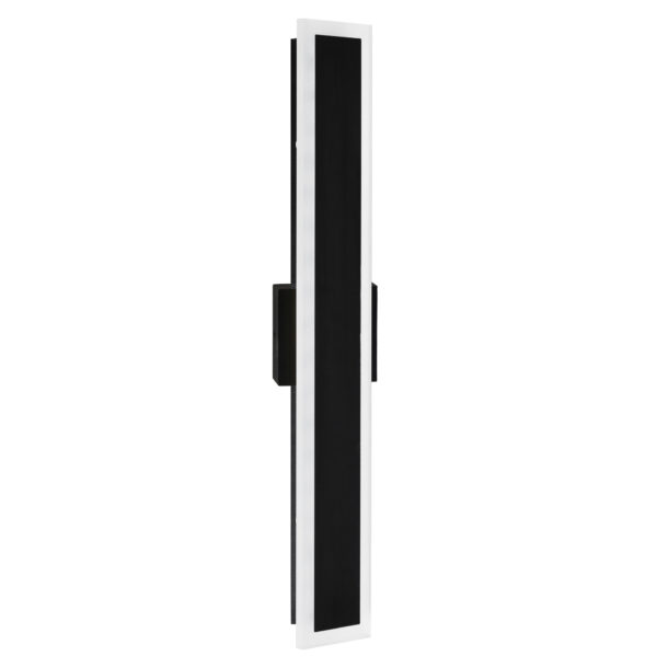Malibu LED Integrated Black Outdoor Wall Light - Image 5