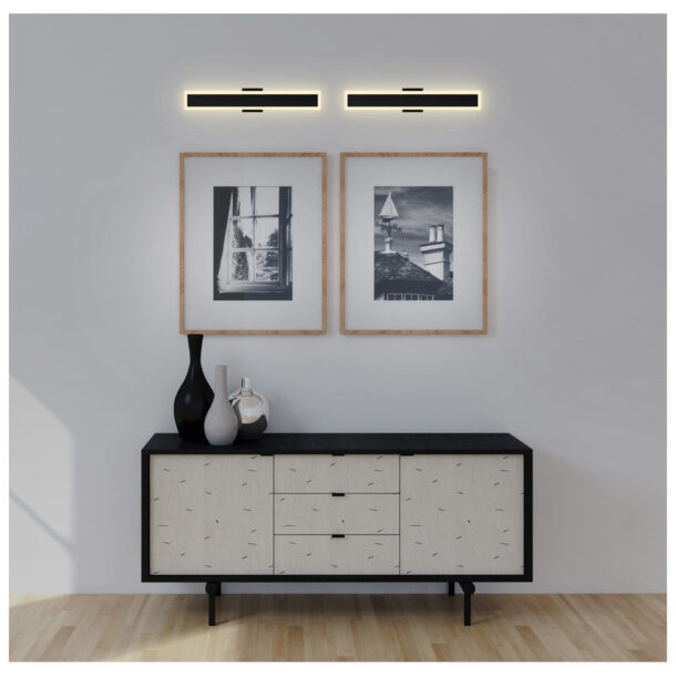 Malibu LED Integrated Black Outdoor Wall Light - Image 6