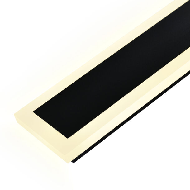 Malibu LED Integrated Black Outdoor Wall Light - Image 4