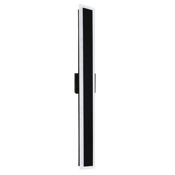 Malibu LED Integrated Black Outdoor Wall Light - Image 5