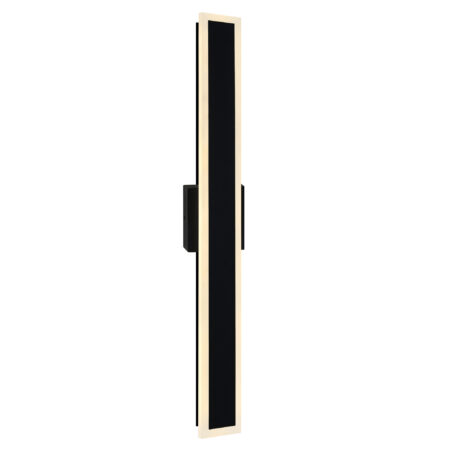 Malibu LED Integrated Black Outdoor Wall Light