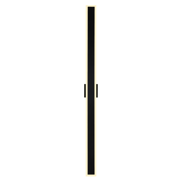 Malibu LED Integrated Black Outdoor Wall Light
