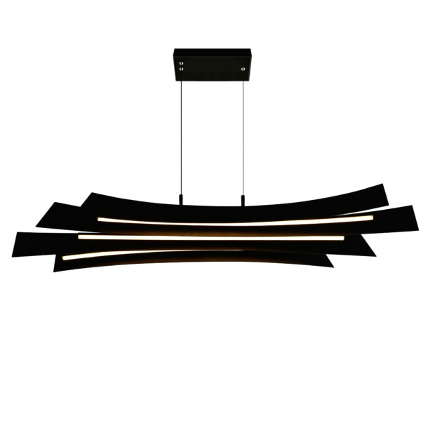 Candora Integrated LED Black Island/Pool Table Light 50" - Image 2