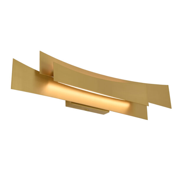 Candora Integrated LED Brass Vanity Light - Image 4