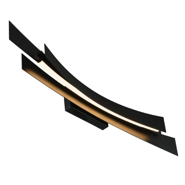 Candora Integrated LED Black Vanity Light - Image 4