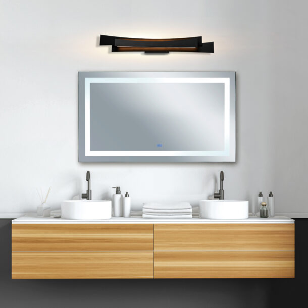 Candora Integrated LED Black Vanity Light - Image 9