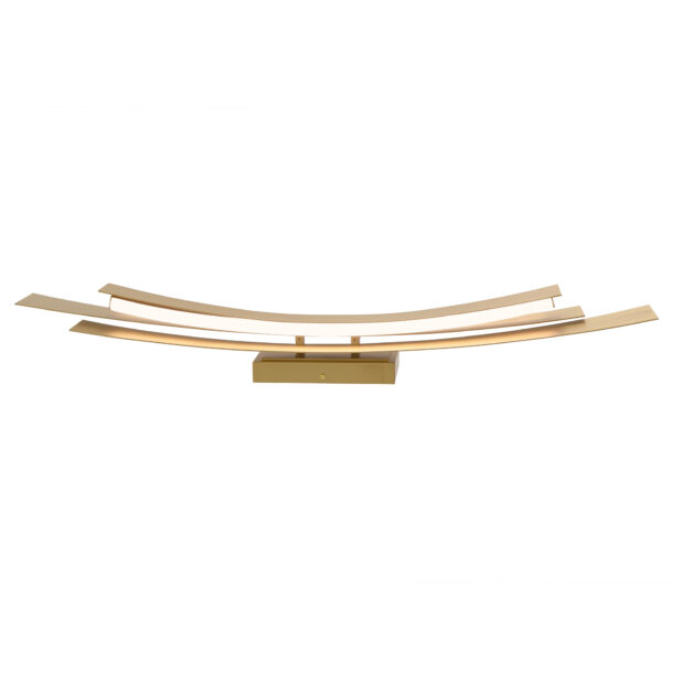 Candora Integrated LED Brass Vanity Light - Image 6