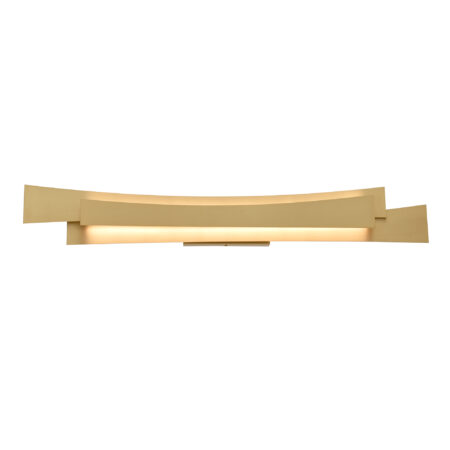 Candora Integrated LED Brass Vanity Light