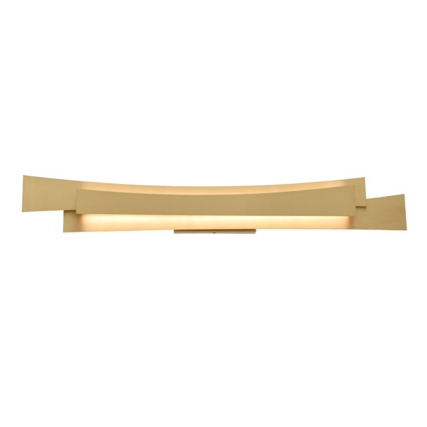 Candora Integrated LED Brass Vanity Light
