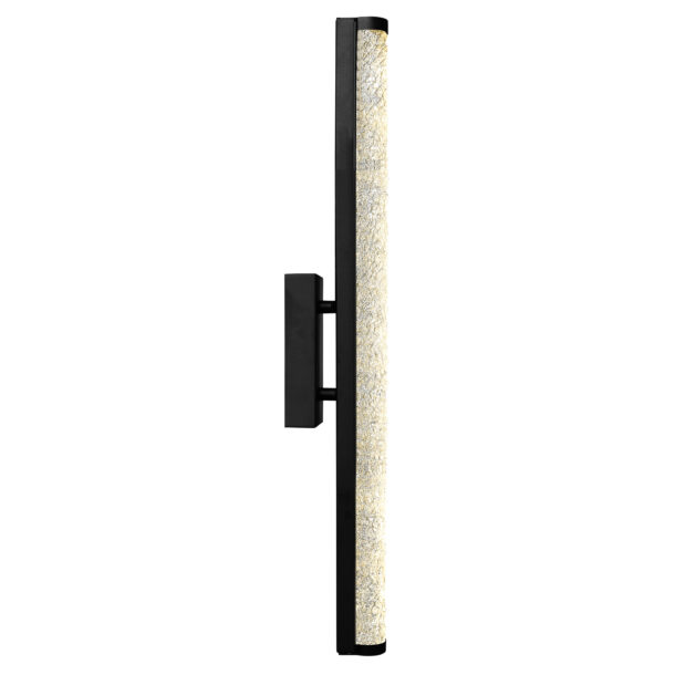Fiji Integrated LED Black Outdoor Wall Light - Image 4