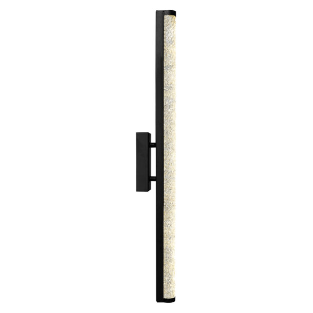 Fiji Integrated LED Black Outdoor Wall Light - Image 4