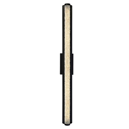 Fiji Integrated LED Black Outdoor Wall Light