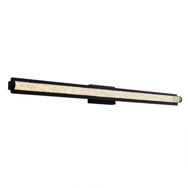 Fiji Integrated LED Black Outdoor Wall Light - Image 2