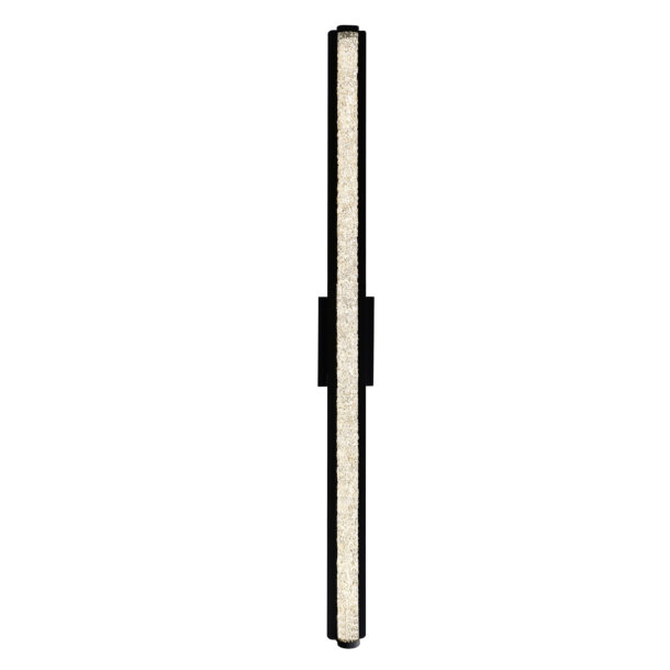 Fiji Integrated LED Black Outdoor Wall Light