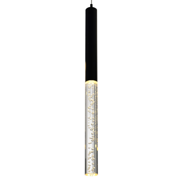 Dragonswatch LED Integrated Chandelier 120" Drip with Black Finish - Image 3