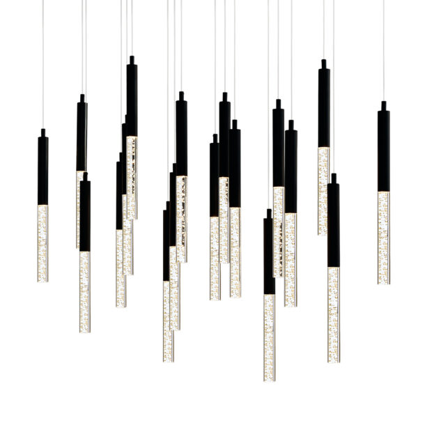 Dragonswatch Integrated LED Black Chandelier - Image 2