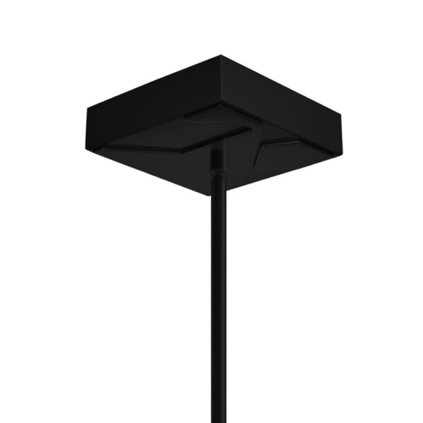 Solara Integrated LED Black Chandelier - Image 8